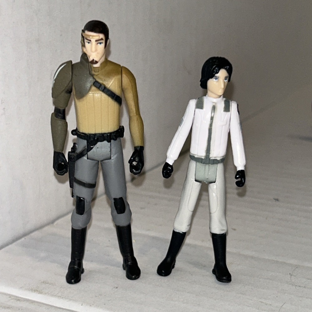 Star Wars Rebels Ezra Bridger & Kanan Cadet 3.75" Figure 2 Pack